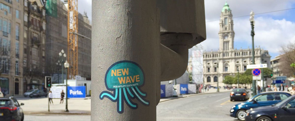 04 New Wave Sticker